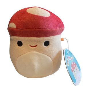 NWT Squishmallows 5” Malcolm the Mushroom